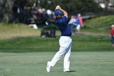 Orlando Florida 'daki Bay HIll Club Lodge' da 7 Mart 2020 'de düzenlenen 2020 Arnold Palmer Davetiye Turu sırasında.