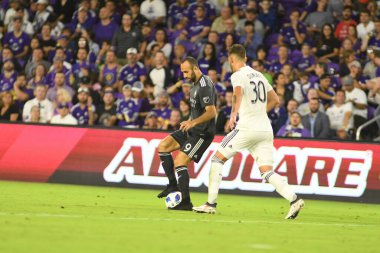 Orlando City 21 Nisan 2018 'de Orlando Florida' daki Exploria Stadyumu 'nda San Jose depremlerine ev sahipliği yaptı..  