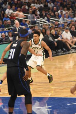 Orlando Magic, 19 Ocak 2019 Cumartesi günü Orlando Florida 'daki Amway Arena' da Milwaukee Doları 'na ev sahipliği yapıyor..
