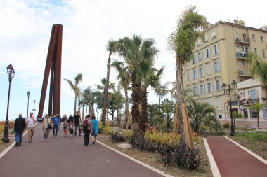 17 Mayıs 2014 'te Fransa' nın güneyindeki Güzel Şehir.