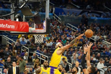 Orlando Magic 11 Aralık 2019 Çarşamba günü Orlando Forida 'daki Amway Center' da Los Angeles Lakers 'a ev sahipliği yaptı..  