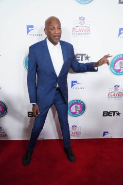 30 Ocak 2020 Perşembe günü Miami 'deki James L Knight Center' da 21. Geleneksel Superbowl İncil Kutlaması Kırmızı Halı.  