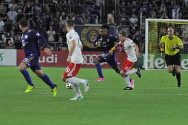 Orlando City 27 Eylül 2017 'de Orlando City Stadyumu' nda New England Devrimi 'ne ev sahipliği yaptı.. 