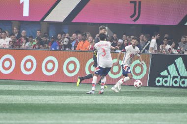 1 Ağustos 2018 tarihinde Atlanta 'daki Mercedez Benz Stadyumu' nda tüm yıldızlar Juventus 'a karşı..  