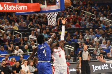 Orlando Magic, Houston Rockets 'a 13 Ocak 2019' da Amway Arena 'da ev sahipliği yapıyor..