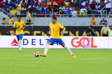 Brezilya, 8 Haziran 2016 tarihinde Orlando Florida 'daki Copa America Centenario' da Haiti ile karşılaştı..