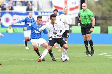 13 Ocak 2018 'de Orlando Florida' daki Spektrum Stadyumu 'nda düzenlenen Florida Kupası' nda Korucular Corinthianlara karşı..