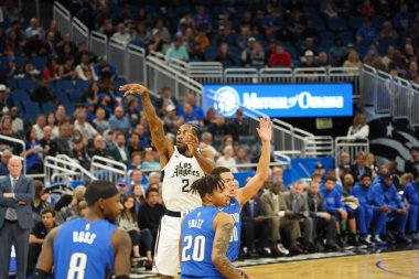 Orlando Magic, 26 Ocak 2020 'de Orlando Florida' daki Amway Center 'da Los Angeles Clippers' a ev sahipliği yaptı..  
