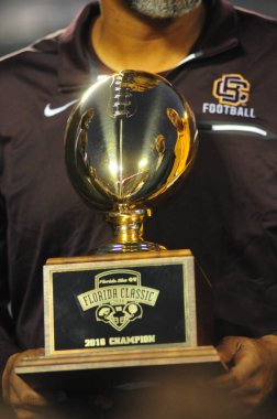 Florida A & M Rattlers, 19 Kasım 2016 'da Orlando Florida' daki Camp World Stadyumu 'nda Bethune-Cookman Wildcats ile karşılaşacak..