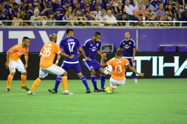 Orlando City SC, 8 Temmuz 2016 'da Orlando Florida' daki Camp World Stadyumu 'nda Houston Dynamo' ya ev sahipliği yaptı..