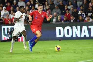 Amerikan Futbol Takımı 15 Kasım 2019 Cuma günü Orlando Florida 'daki Exploria Stadyumu' nda oynanan Concacaf Uluslar Ligi karşılaşmasında Kanada 'ya ev sahipliği yapmaktadır.