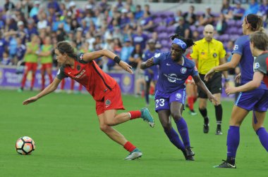 Orlando Pride, 23 Eylül 2017 'de Orlando City Stadyumu' nda Portland Thorns 'a ev sahipliği yaptı.. 