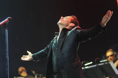 Latin şarkıcı Marc Anthony 5 Ekim 2014 'te Orlando Florida' daki Amway Center 'da konser verdi.. 