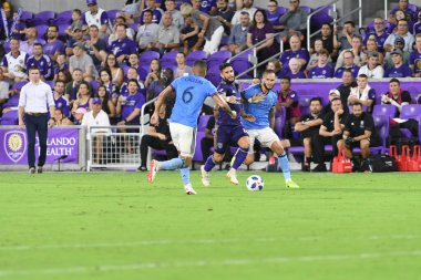 Orlando City 26 Temmuz 2018 'de Florida Exploria Stadyumu' nda NYC FC 'ye ev sahipliği yaptı. Fotoğraf: Marty Jean-Louis