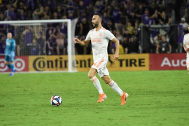 Orlando City, 23 Ağustos 2019 Cuma günü Florida, Orlando 'daki Exploria Stadyumu' nda Atlanta United 'a ev sahipliği yaptı.