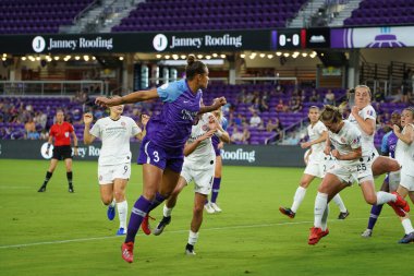 Foto Prides, 11 Mayıs 2019 Cumartesi günü Orlando City Stadyumu 'nda Portland Thorns FC' ye ev sahipliği yapıyor..