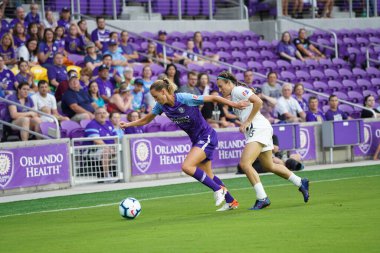 Foto Prides, 11 Mayıs 2019 Cumartesi günü Orlando City Stadyumu 'nda Portland Thorns FC' ye ev sahipliği yapıyor..