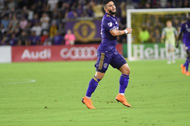 Orlando City SC, 22 Eylül 2018 'de Florida Exploria Stadyumu' nda Houston Dynamo 'yu ağırladı..