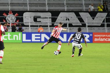Korintliler, 10 Ocak 2018 'de Orlando City Stadyumu' nda düzenlenen Florida Kupası 'nda PSV Eindhoven' a karşı.