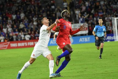 Amerikan Futbol Takımı 15 Kasım 2019 Cuma günü Orlando Florida 'daki Exploria Stadyumu' nda oynanan Concacaf Uluslar Ligi karşılaşmasında Kanada 'ya ev sahipliği yapmaktadır.