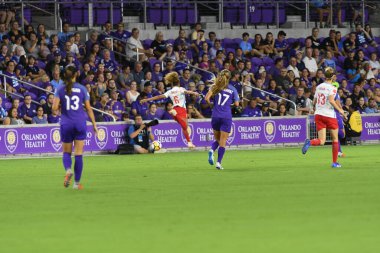 Orland Pride, 25 Ağustos 2018 'de Orlando Florida' daki Exploria Stadyumu 'nda Chicago Red Stars' a ev sahipliği yapıyor.. 