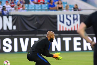 ABD Futbol Takımı 6 Eylül 2016 'da Jacksonville Florida EverBank Field' da Trinidad & Tobago 'ya ev sahipliği yaptı..