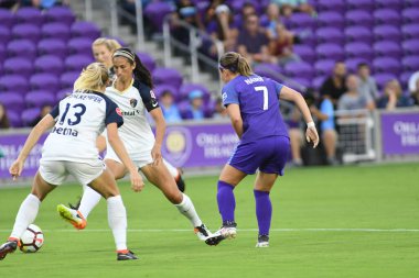 Orlando Pride, 23 Mayıs 2018 'de Orlando Florida' daki Exploria Stadyumu 'nda Kuzey Carolina Cesareti' ne ev sahipliği yapmaktadır..  