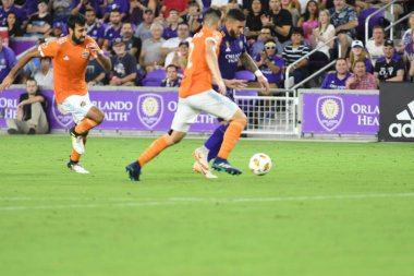 Orlando City SC, 22 Eylül 2018 'de Florida Exploria Stadyumu' nda Houston Dynamo 'yu ağırladı..