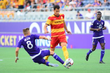 Orlando City SC, 29 Haziran 2016 'da Orlando Florida' daki Kamp Dünyası Stadyumu 'nda Fort Lauderdale Strikers' a ev sahipliği yaptı..