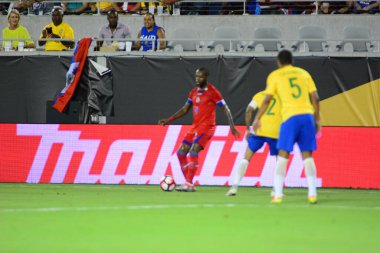 Brezilya, 8 Haziran 2016 tarihinde Orlando Florida 'daki Copa America Centenario' da Haiti ile karşılaştı..