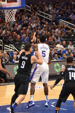Orlando Magic, Philadelphia 76ers 'ı 14 Kasım 2018' de Orlando Florida 'daki Amway Center' da ağırlıyor.. 