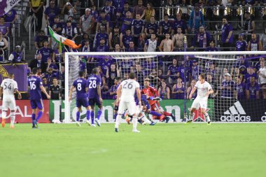 Orlando City 14 Temmuz 2018 'de Florida Exploria Stadyumu' nda Toronto FC 'ye ev sahipliği yaptı. Fotoğraf: Marty Jean-Louis
