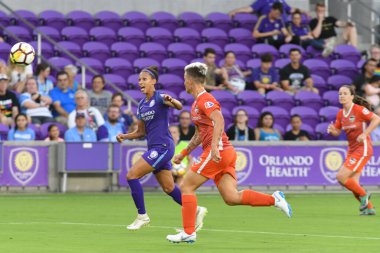 Orlando Pride 28 Haziran 2018 'de Orlando City Stadyumu' nda Houston Dash 'e ev sahipliği yaptı..  