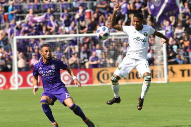 Orlando City, 31 Mart 2018 'de Orlando Florida' daki Exploria Stadyumu 'nda New York Red Bulls' a ev sahipliği yaptı..  