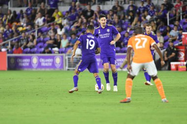 Orlando City SC, 22 Eylül 2018 'de Florida Exploria Stadyumu' nda Houston Dynamo 'yu ağırladı..