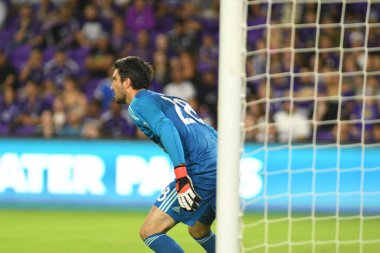 Orlando City 21 Nisan 2018 'de Orlando Florida' daki Exploria Stadyumu 'nda San Jose depremlerine ev sahipliği yaptı..  