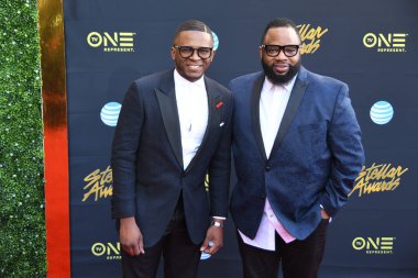 24 Mart 2018 Cumartesi günü Las Vegas 'taki Orleans Resort' ta düzenlenen 33. Yıldız Ödülleri Kırmızı Halı sırasında ünlüler.