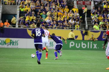 Orlando City SC, 18 Haziran 2016 'da Orlando Florida' daki Camp World Stadyumu 'nda San Jose Depremleri' ne ev sahipliği yaptı.