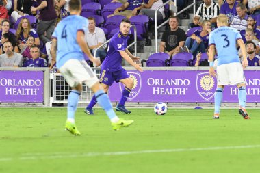 Orlando City 26 Temmuz 2018 'de Florida Exploria Stadyumu' nda NYC FC 'ye ev sahipliği yaptı. Fotoğraf: Marty Jean-Louis