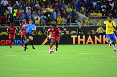 Brezilya, 8 Haziran 2016 tarihinde Orlando Florida 'daki Copa America Centenario' da Haiti ile karşılaştı..