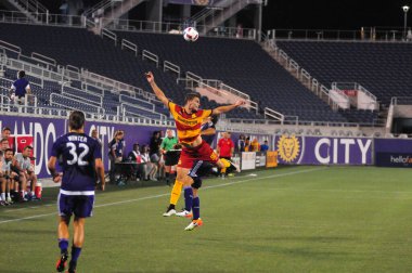 Orlando City SC, 29 Haziran 2016 'da Orlando Florida' daki Kamp Dünyası Stadyumu 'nda Fort Lauderdale Strikers' a ev sahipliği yaptı..