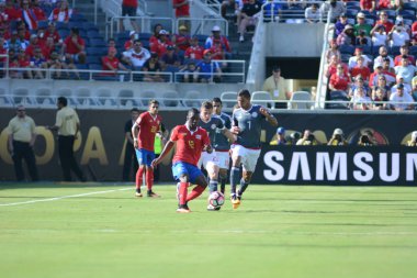 Kosta Rika, Copa America Centenario sırasında Paraguay ile Orlando Florida 'daki Dünya Kampı Stadyumu' nda karşılaştı..