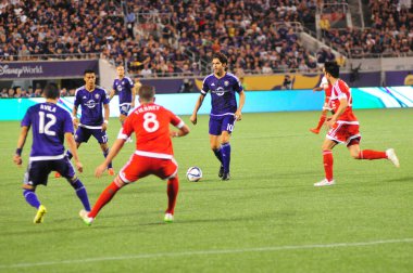 Orlando City SC, 8 Mayıs 2015 'te Florida' daki Kamp Dünyası Stadyumu 'nda Los Angeles Galaksisi' ne ev sahipliği yaptı.. 