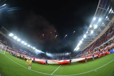 Dünya Kupası eleme maçı Orlando City Stadyumu 'nda. ABD Panama 'ya karşı 6 Ekim 2017' de Orlando, Florida 'da. 