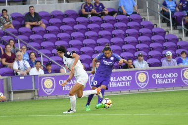 Orlando Pride, 23 Mayıs 2018 'de Orlando Florida' daki Exploria Stadyumu 'nda Kuzey Carolina Cesareti' ne ev sahipliği yapmaktadır..  