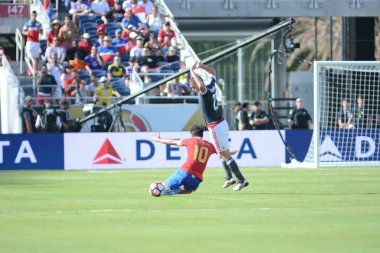 Kosta Rika, Copa America Centenario sırasında Paraguay ile Orlando Florida 'daki Dünya Kampı Stadyumu' nda karşılaştı..