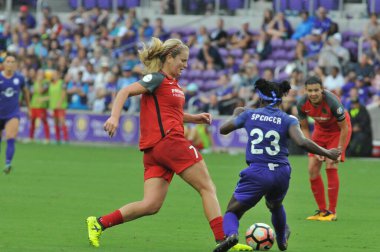 Orlando Pride, 23 Eylül 2017 'de Orlando City Stadyumu' nda Portland Thorns 'a ev sahipliği yaptı.. 