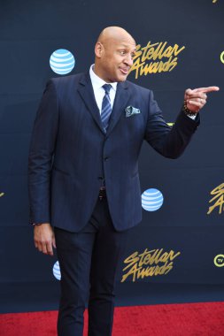 24 Mart 2018 Cumartesi günü Las Vegas 'taki Orleans Resort' ta düzenlenen 33. Yıldız Ödülleri Kırmızı Halı sırasında ünlüler.