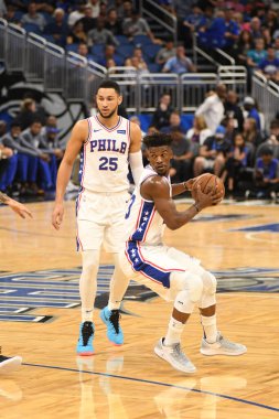 Orlando Magic, Philadelphia 76ers 'ı 14 Kasım 2018' de Orlando Florida 'daki Amway Center' da ağırlıyor.. 