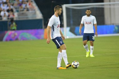 Paris Saint-Germain, Tottenham Hotspur 'a karşı 22 Temmuz 2017' de Orlando Florida 'daki Citrus Bowl' da.  
